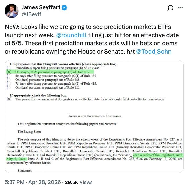 James Seyffart tweet
