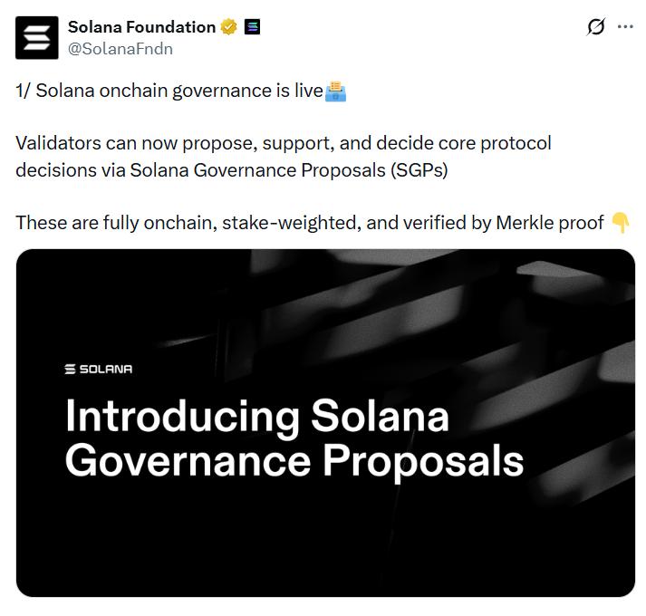 Solana Foundation announcement