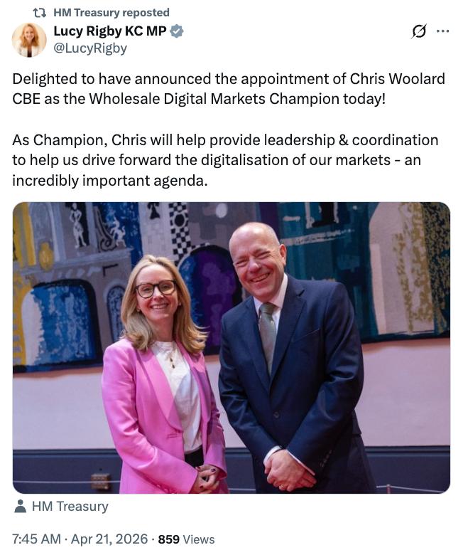 UK Treasury announcement