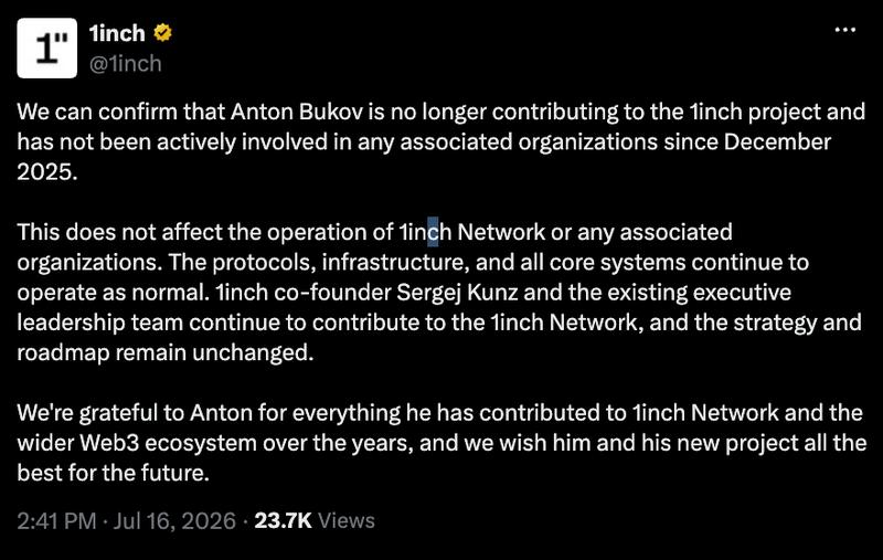 1inch statement