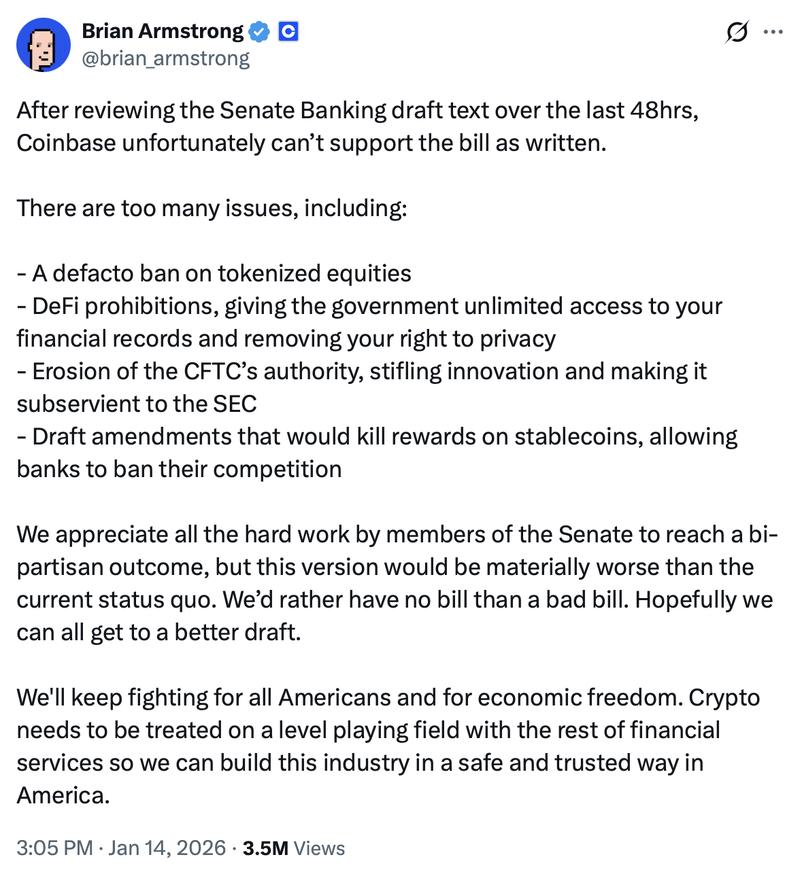 Coinbase, Kraken, Banks, United States, White House, Donald Trump