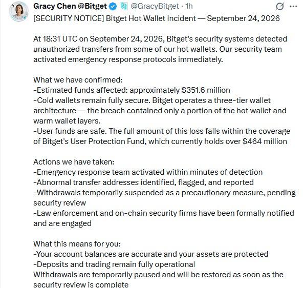 Gracy Chen statement