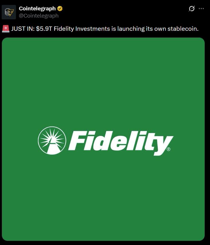 Fidelity Digital Dollar