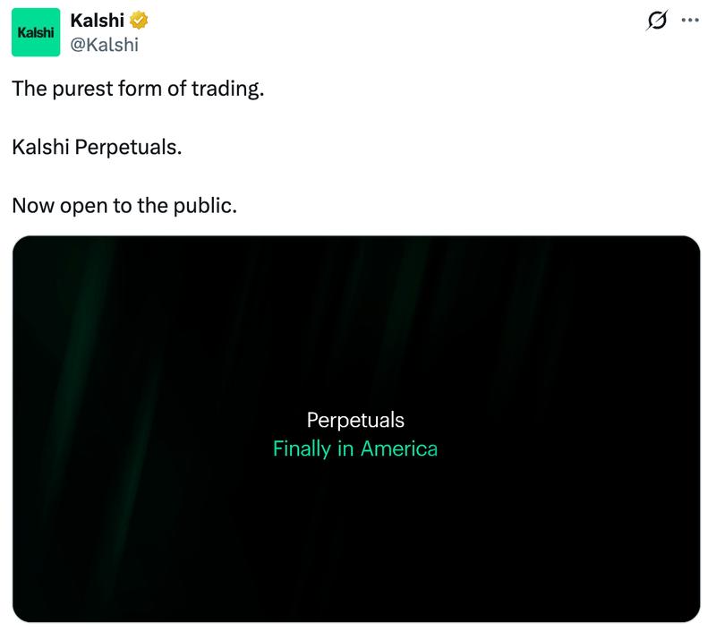 Kalshi perpetual futures