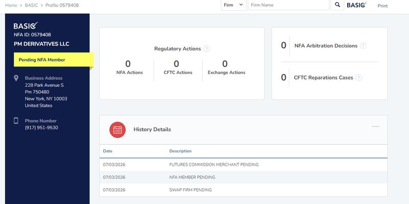 Coming Home GBA LLC filing