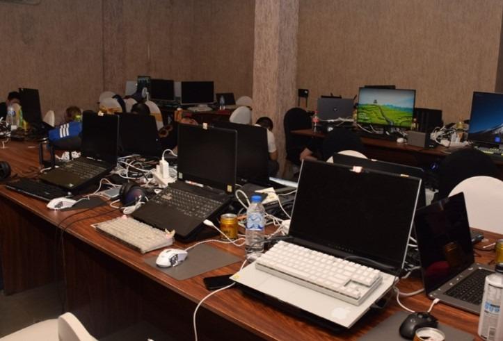 Raid on scam centers