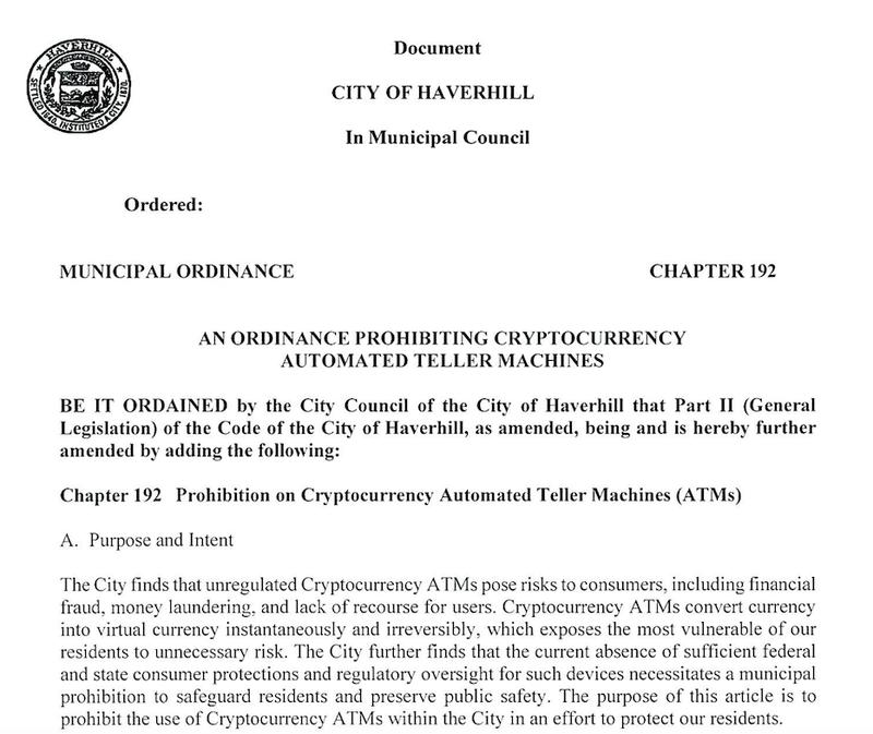 Cryptocurrencies, Law, ATM, Government, Scams