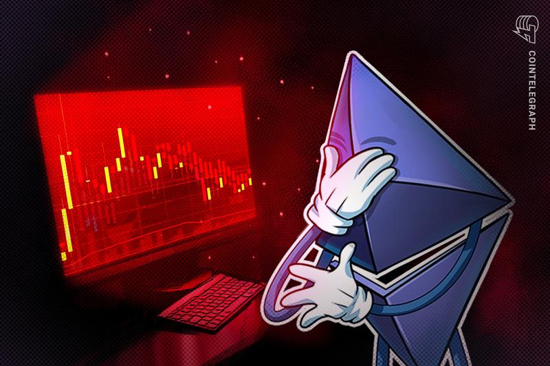 ETH Plunges to $1.5K as Tether's USDt Claims Second Spot in Crypto Market Cap Rankings