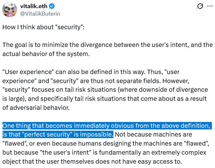 Vitalik Buterin post