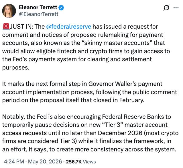 Fed announcement