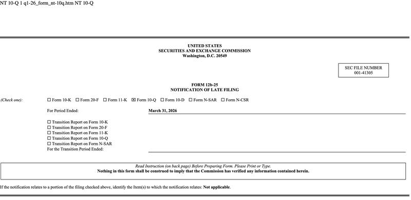 SEC filing screenshot