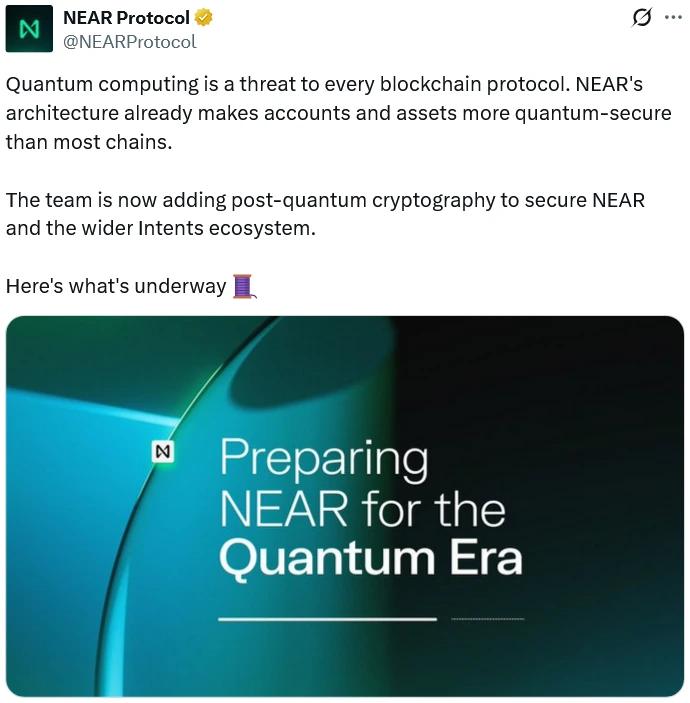 NEAR quantum security diagram