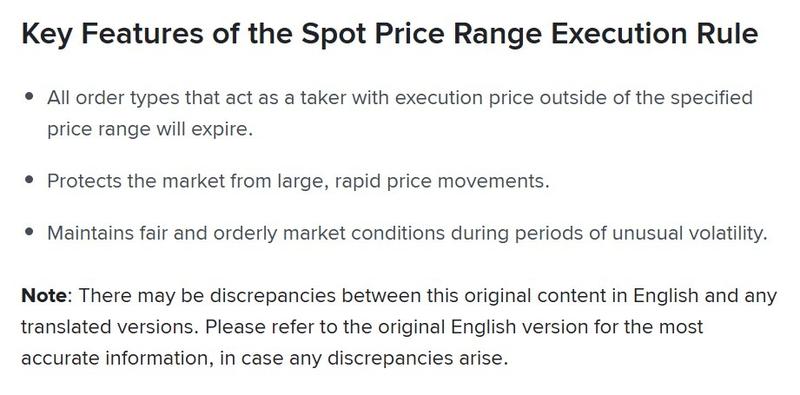 Key features of Spot PRER