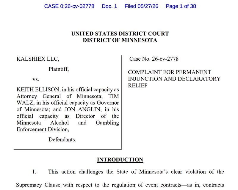 PACER court filing screenshot