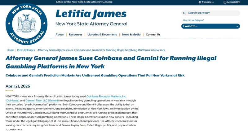 New York State, Polymarket, Kalshi, Prediction Markets