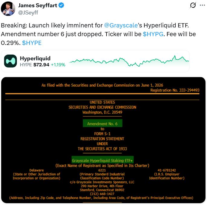 James Seyffart post