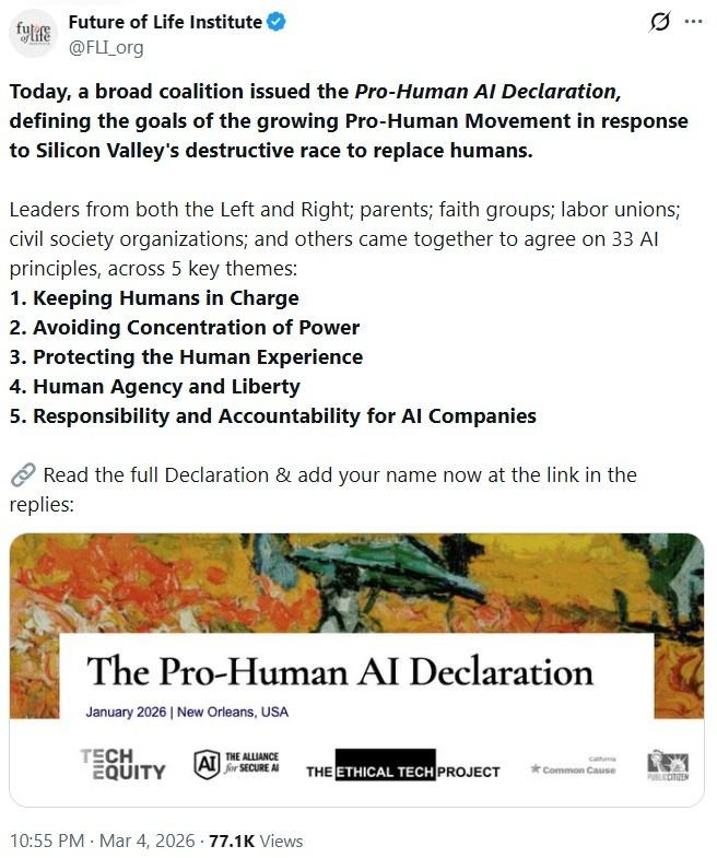 Future of Life Institute website