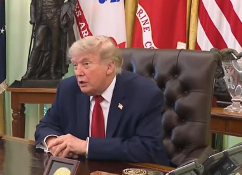 Donald Trump signing executive orders