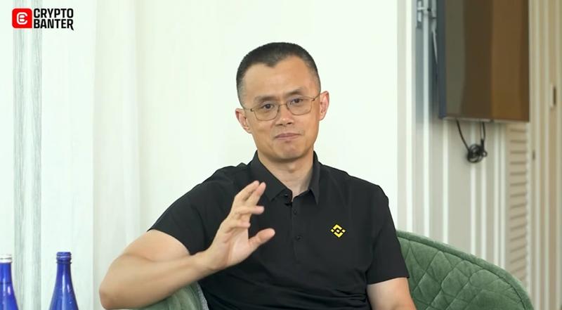 Zhao speaking on Crypto Banter podcast