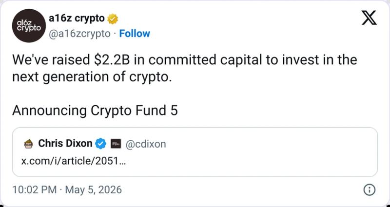 a16z Crypto fund chart