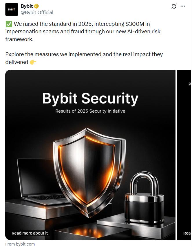 Bybit security statistics