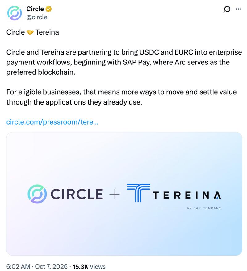 Circle payment integration diagram