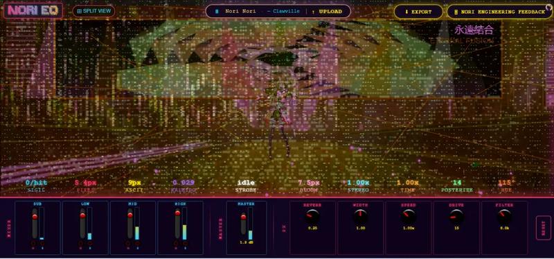Nori EQ interface