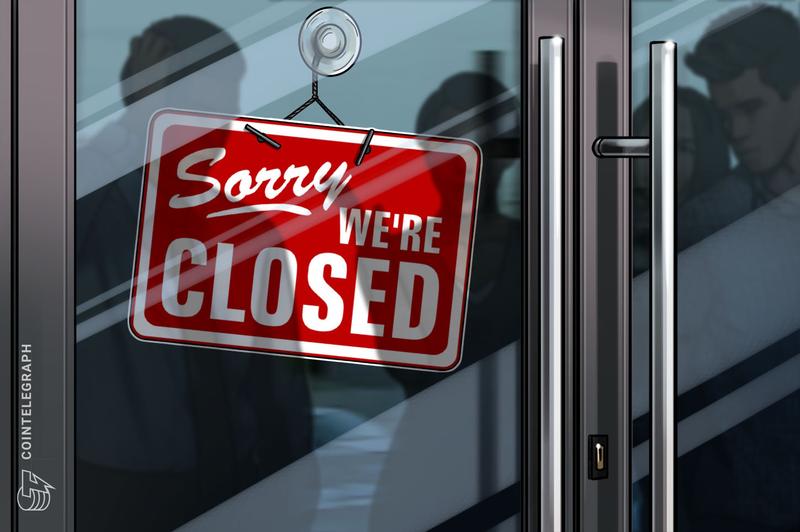 Crypto market downturn forces five companies to cease operations this week