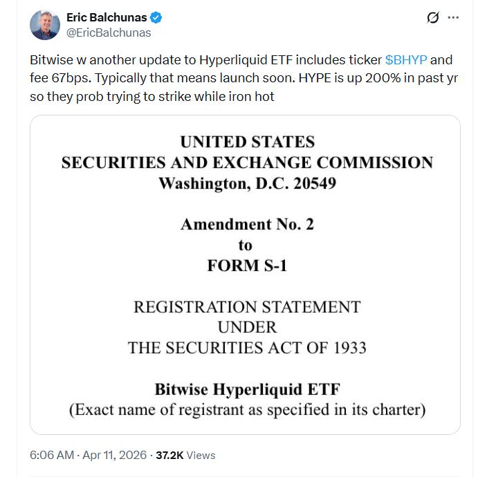 Eric Balchunas X post