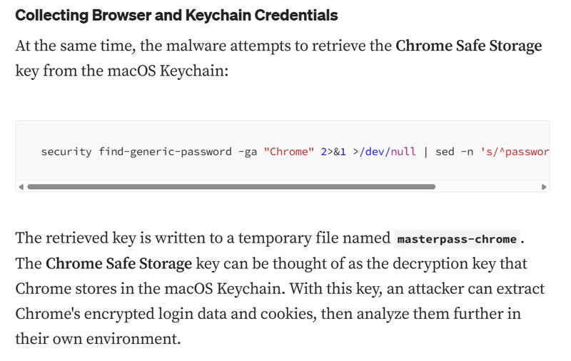 MacOS malware code