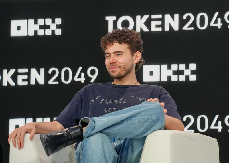 Shayne Coplan at Token2049