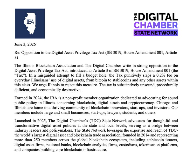 The Digital Chamber statement