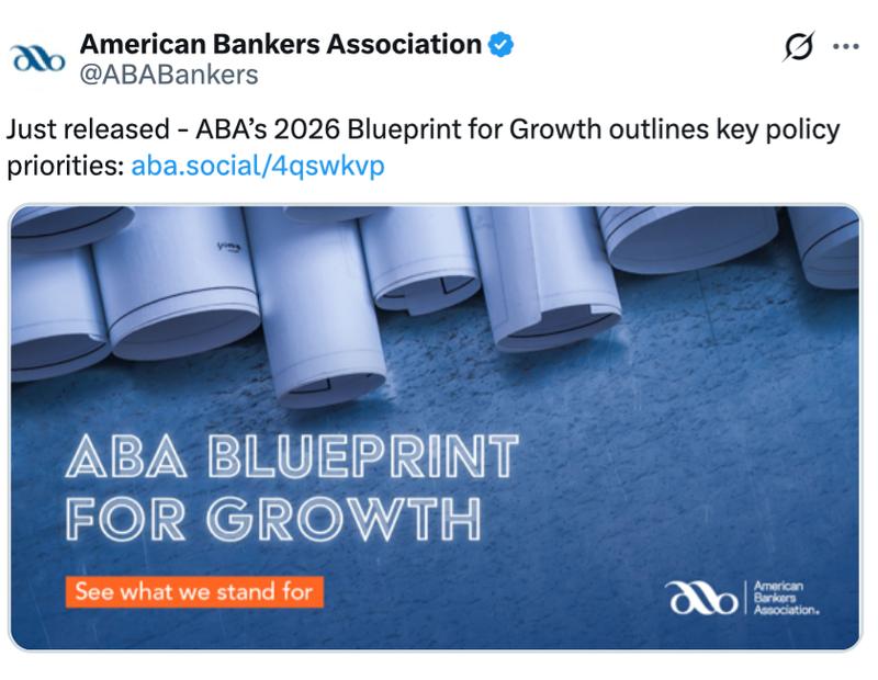 American Bankers Association priorities