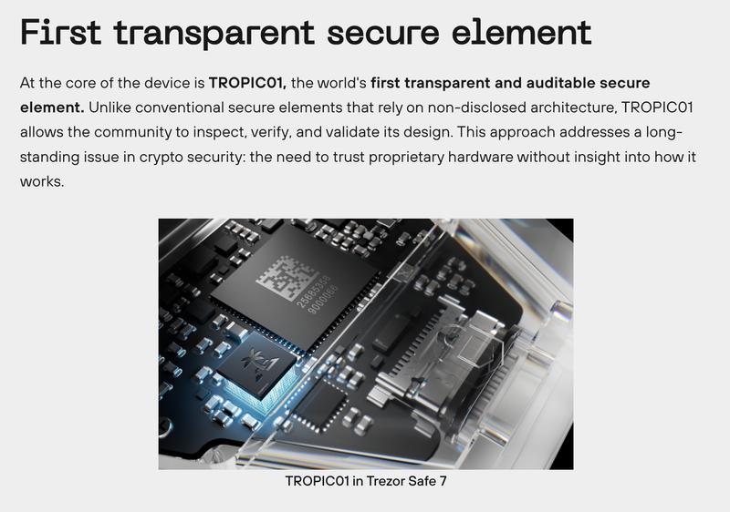TROPIC01 secure element diagram