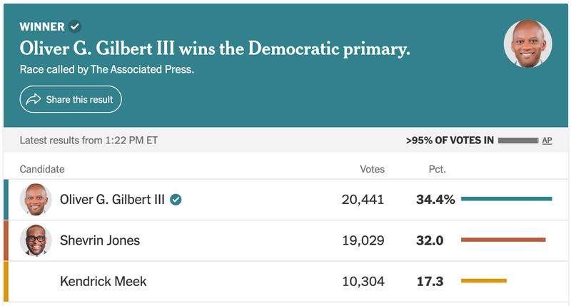 Florida's 24th congressional district Democratic primary results