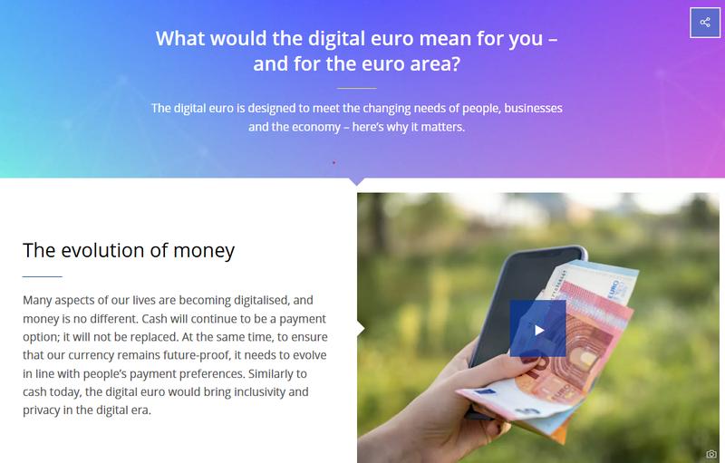 Why do we need a digital euro?