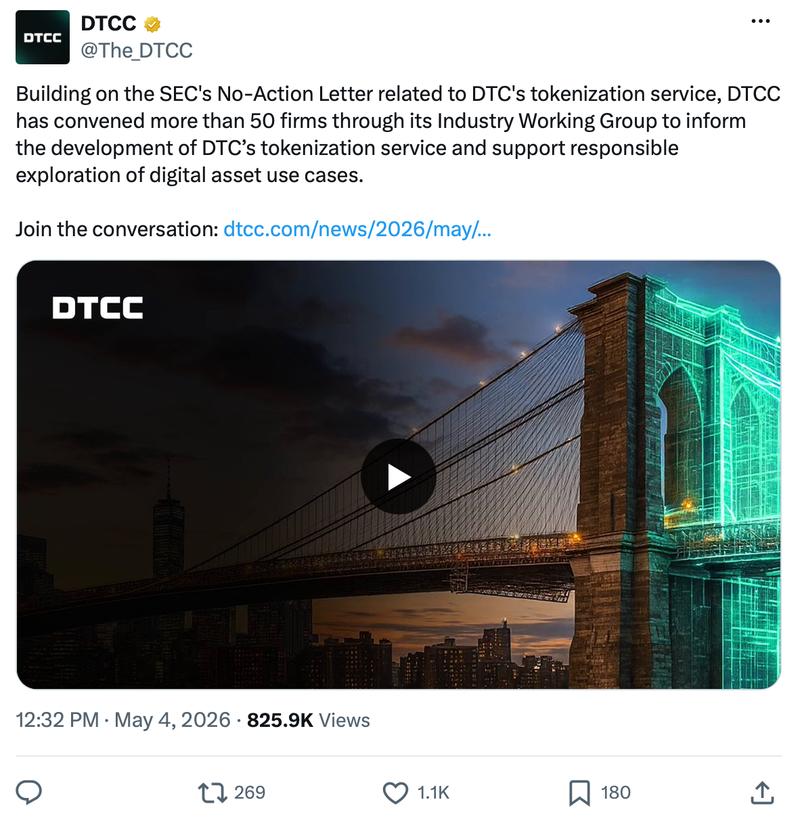 DTCC announcement