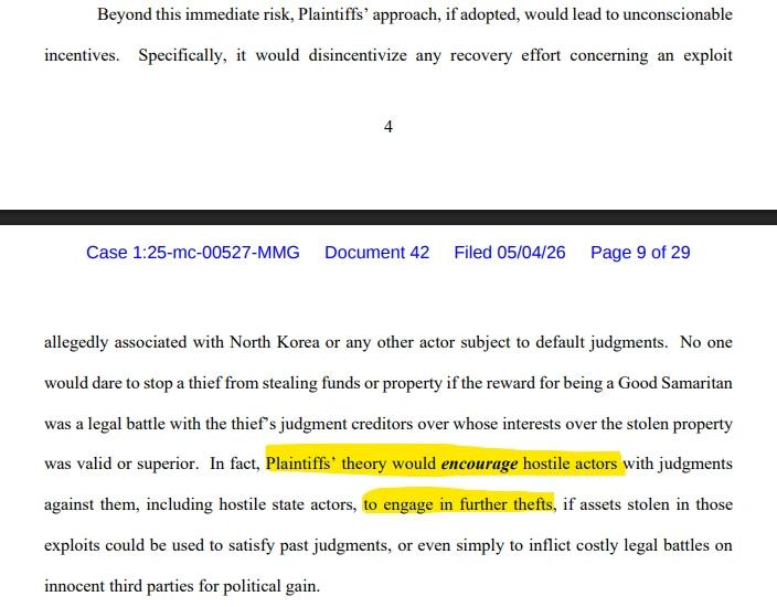Court filing excerpt