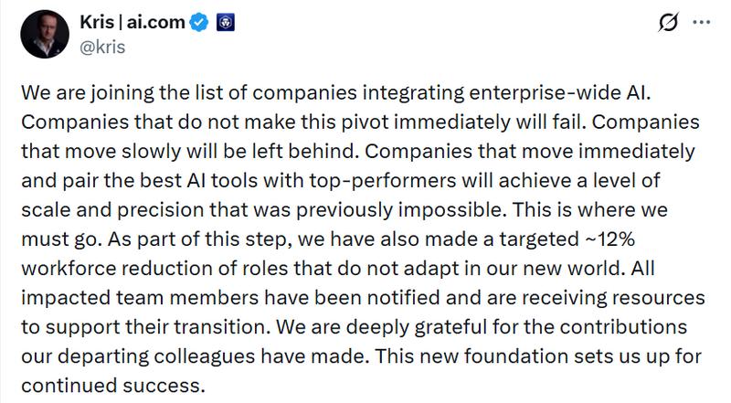 Kris Marszalek X post