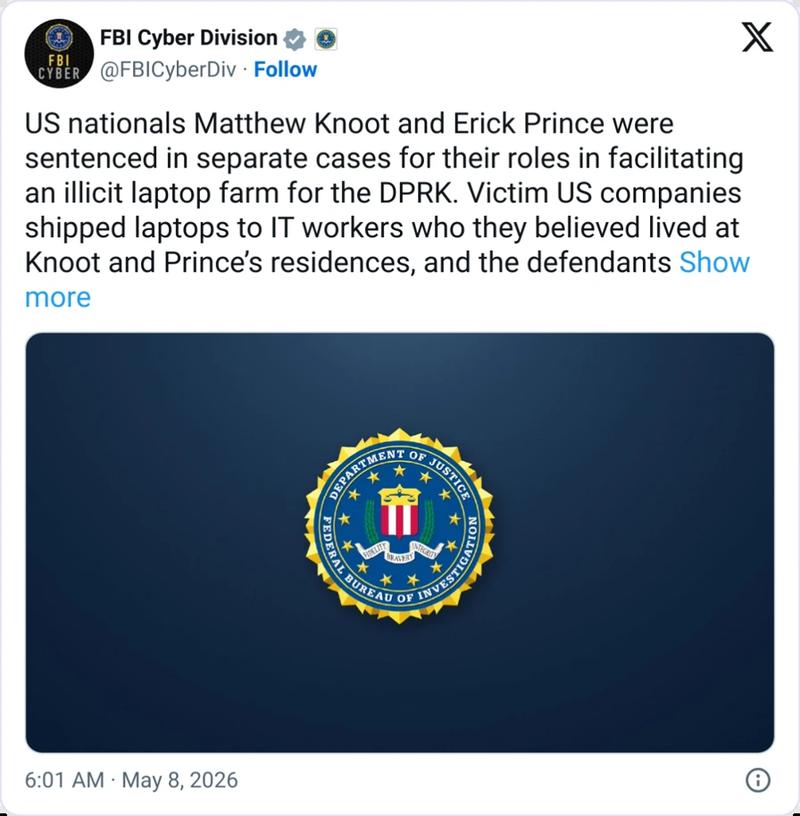 FBI Cyber Division infographic