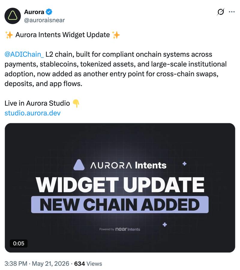 Aurora update announcement