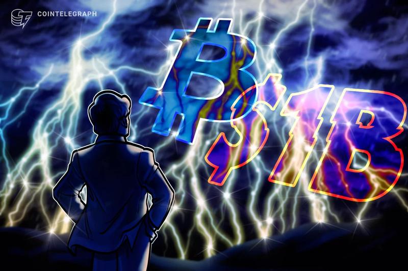 Lightning Network Monthly Transactions Cross $1 Billion Threshold: New Data