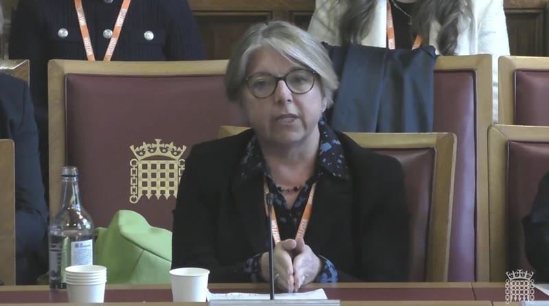 Sarah Breeden speaking before Parliament