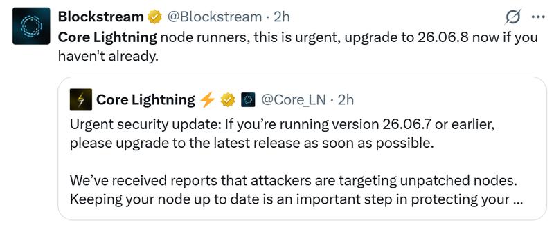 Core Lightning security update