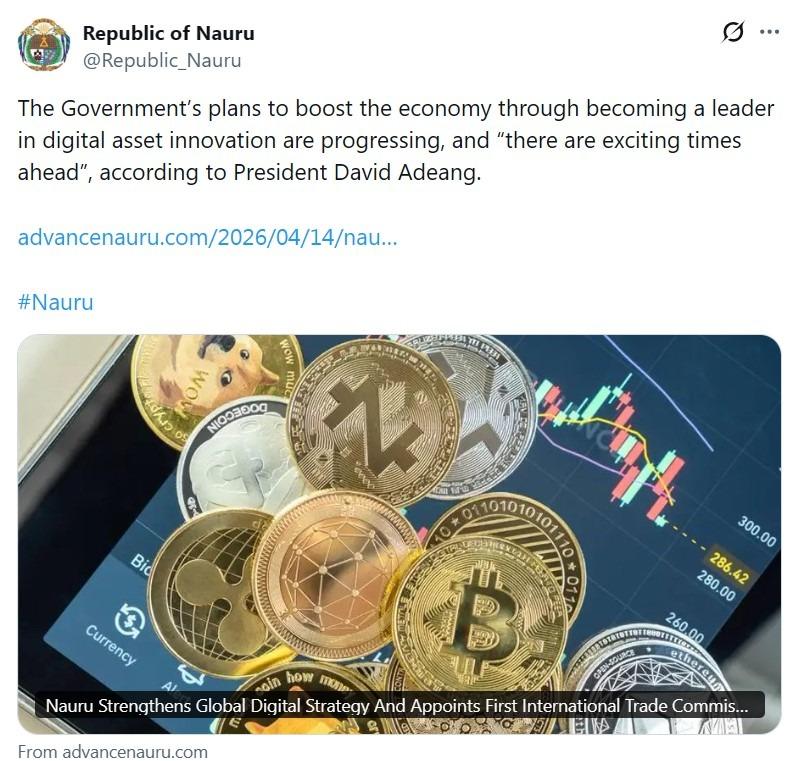 Official statement from Republic of Nauru