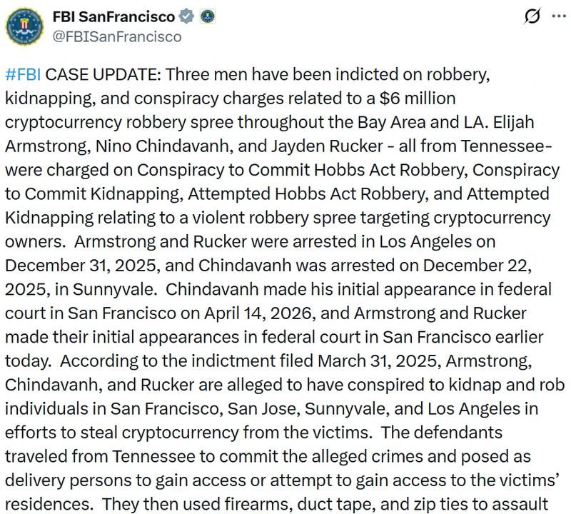 FBI San Francisco notice