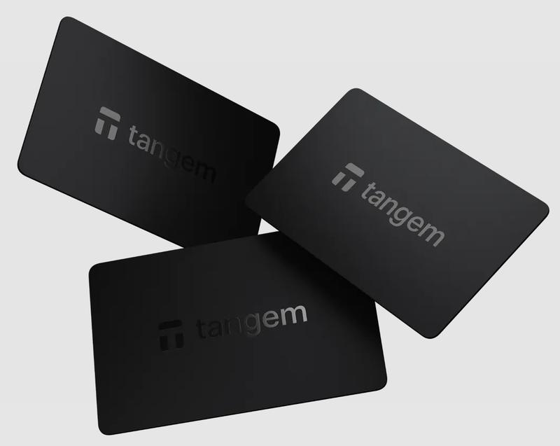 Tangem wallet card