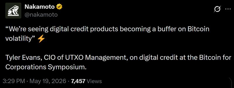 Digital credit products