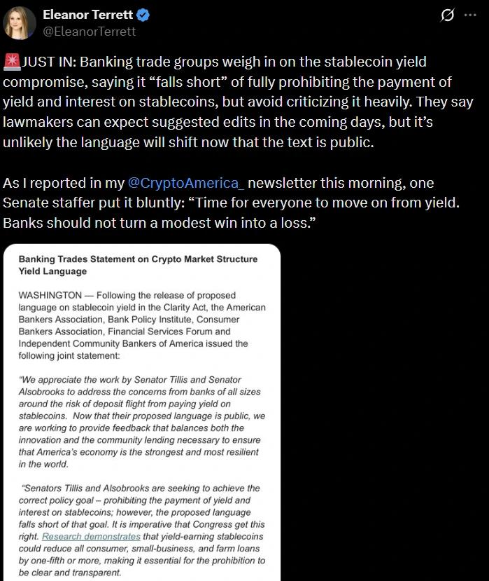Congressional crypto legislation update