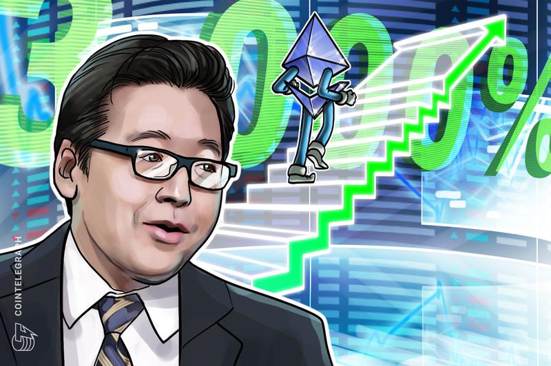 Analyst Says Tom Lee Views ETH as 'Generational Play' with $60K Target in Sight